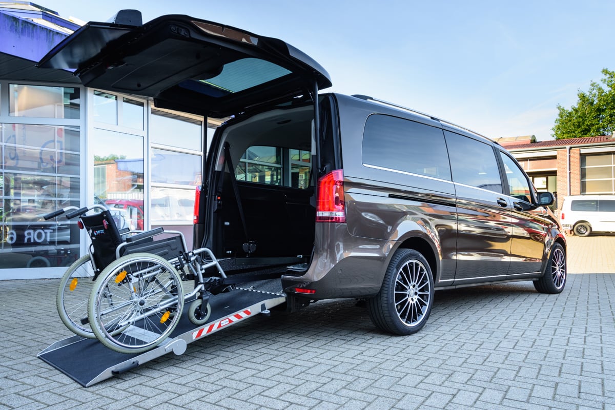 Mercedes E-Vito für Rollstuhlfahrer